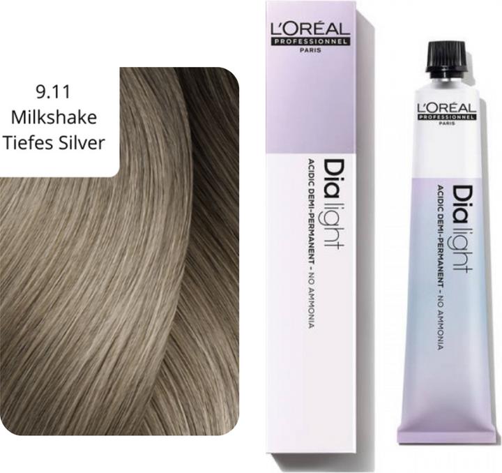 Actual product image L'Oréal Professionnel Slide Light (9.11 Milkshake Deep Silver)