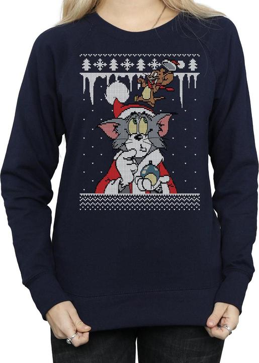 Tom & Jerry Christmas Fair Isle Sweatshirt