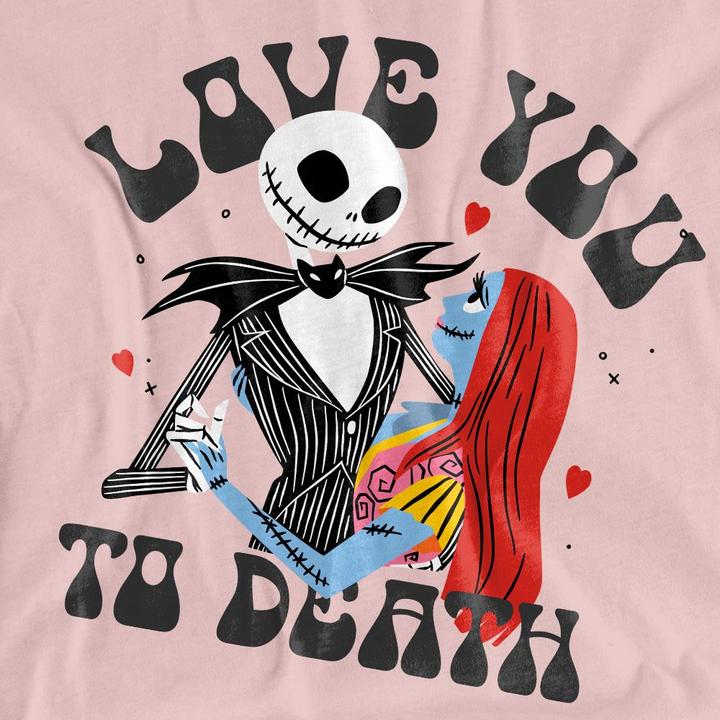 Produktbild The Nightmare Before Christmas Love You To Death TShirt (S)