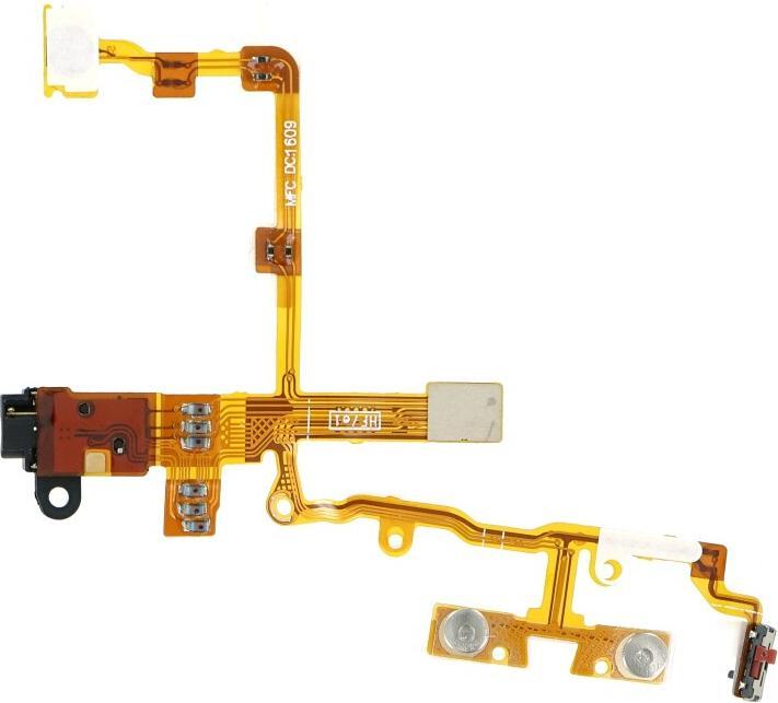 Actual product image OEM Audio Jack Flex Cable for iPhone 3GS black (iphone 3GS)