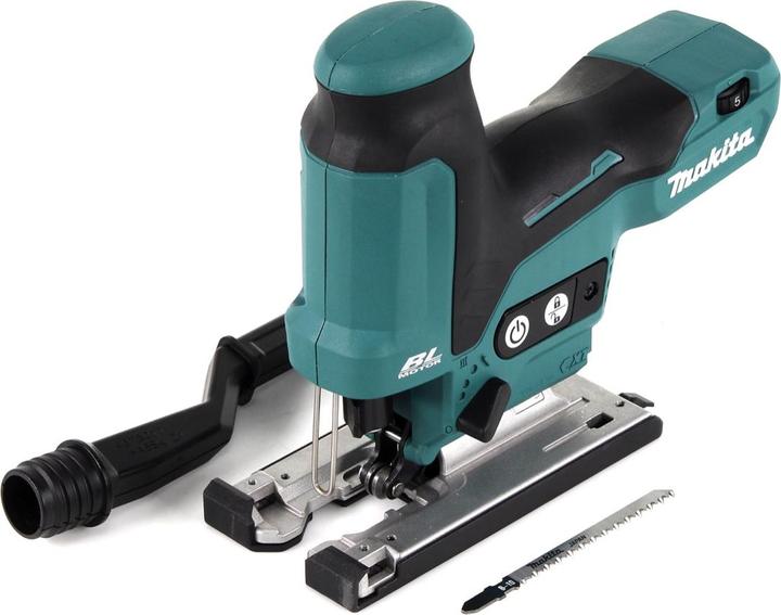 Image du produit Makita JV102DZ Scie à onglets sans fil 12V MAX, moteur BL, sans batteries ni chargeur.