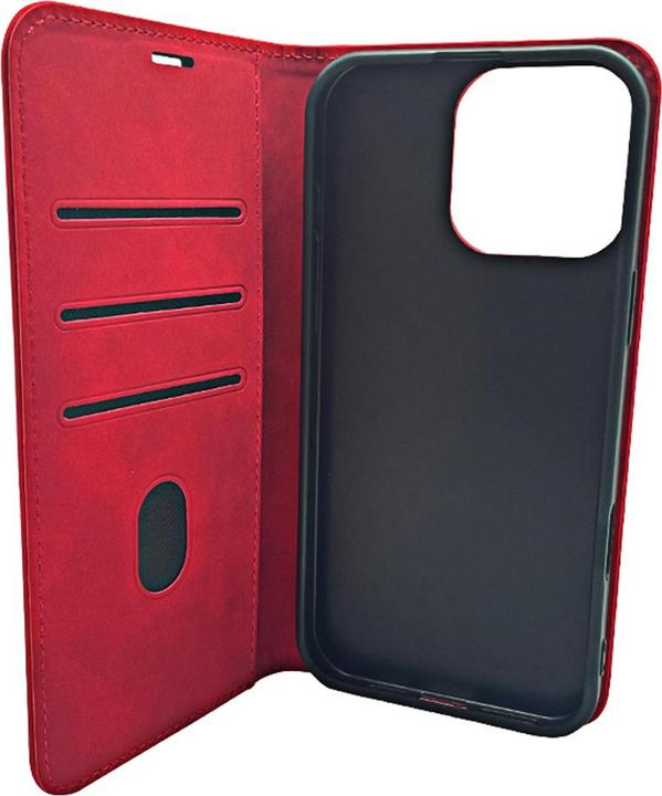 Produktbild OEM Smart Suede Tasche für iPhone 7 / 8 / SE 2020 / SE 2022 rot (Apple iPhone SE (2nd Gen), Apple iPhone SE (3rd Gen), Apple iPhone 7)