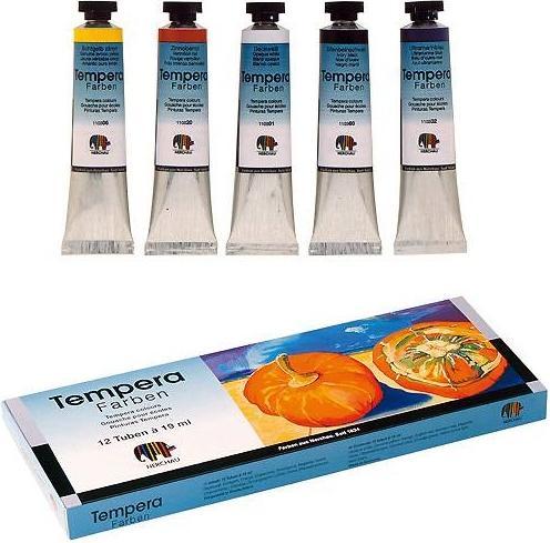 Produktbild Nerchau LUKAS STUDIO GOAUCHE - Künstler-Gouache in Premium-Qualität - Starter-Set T6 mit 6 x 20 ml A (Mehrfarbig, 1000 ml)