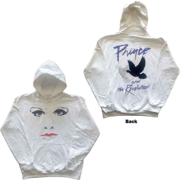 Immagine prodotto Prince Felpa con Cappuccio Facce Adulto Unisex (S)
