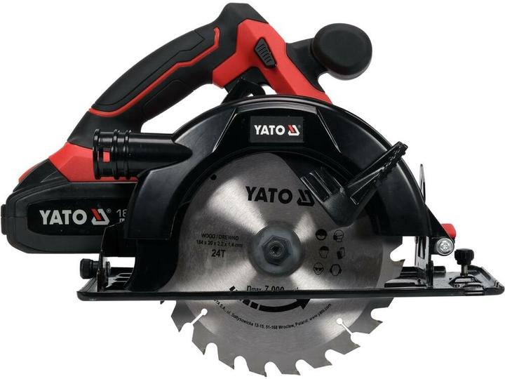 Image du produit Yato PILARKA TARCZOWA 18V 185mm SILNIK BEZSZCZOTKOWY 1x3,0Ah