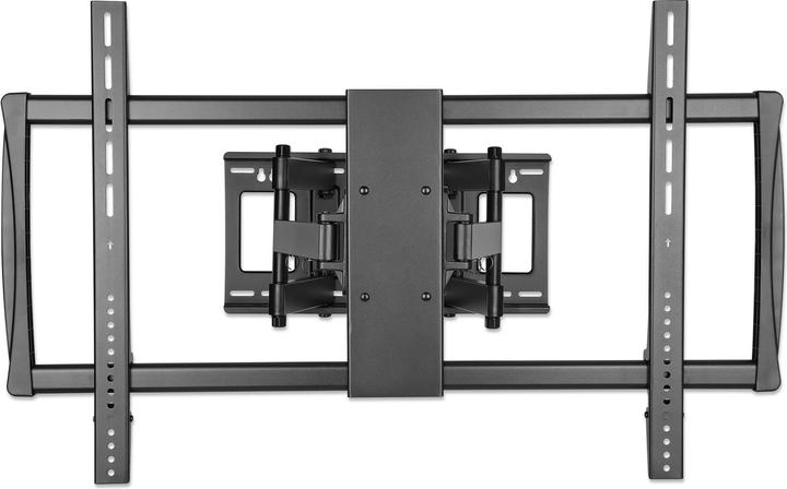 Produktbild Manhattan TV & Monitor Mount, Wall, Full Motion, 1 screen, Screen Sizes: 60-100", Black, V (Wand, 100", 80 kg)