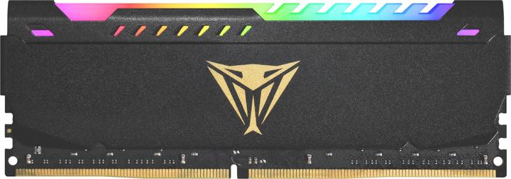 Actual product image Patriot DDR4 PC3600 16GB (2x8) Viper Steel RGB (2 x 8GB, 3600 MHz, DDR4-RAM, DIMM)