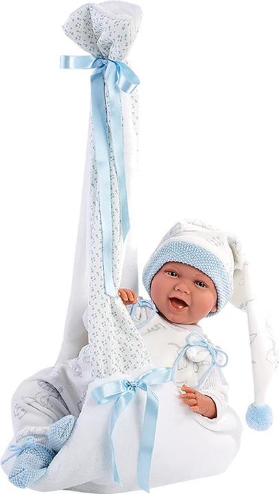 Produktbild Llorens Babypuppe mit Hängewiege