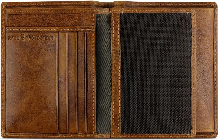 Actual product image Klondike 1896 Mountain Finn wallet RFID leather 10 cm