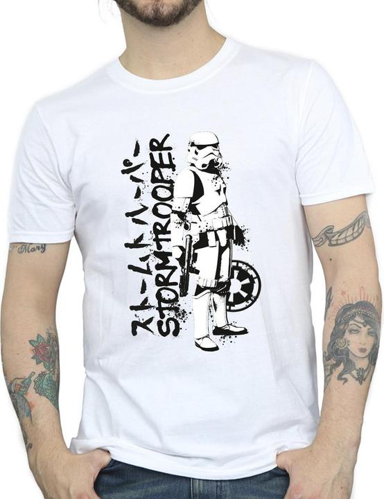 Immagine prodotto Star Wars Japanese Stormtrooper Maglietta Uomo (L)