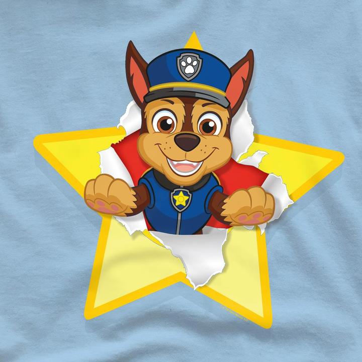 Immagine prodotto Paw Patrol Maglietta Chase Stella Strappata Uomo (XL)