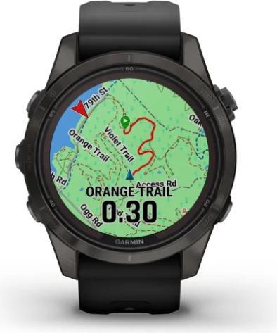 Produktbild Garmin Fenix 7S Pro Sapphire Solar Edition (42 mm)