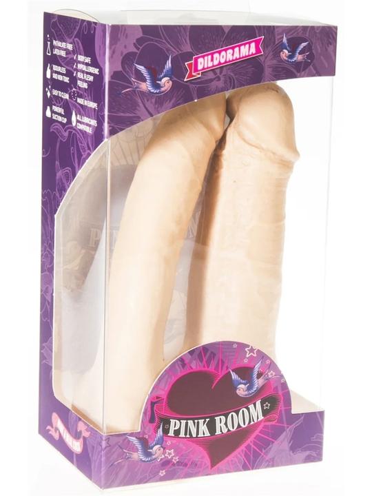 Produktbild Pink Room ARTHUS REALISTIC DOUBLE DILDO FLESH 17CM/15.5CM