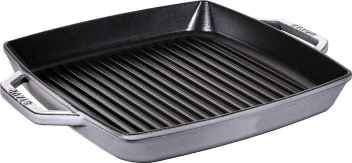 Actual product image Staub Grill pan (33 cm, Grill pan, Cast iron)