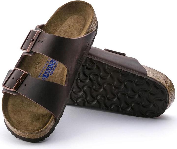 Actual product image Birkenstock Arizona SFB oiled nubuck leather normal (43)