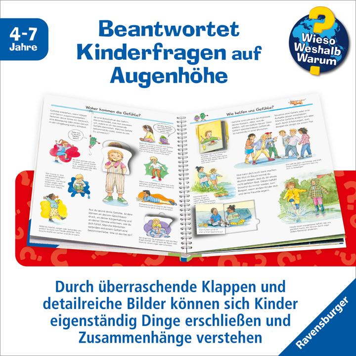 Produktbild Ravensburger Wieso? Weshalb? Warum?, Band 58 - Unsere Gefühle (Deutsch, Andrea Erne, Melanie Brockamp, 2025)