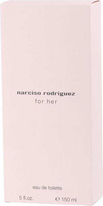 Actual product image Narciso Rodriguez For Her (Eau de toilette, 150 ml)