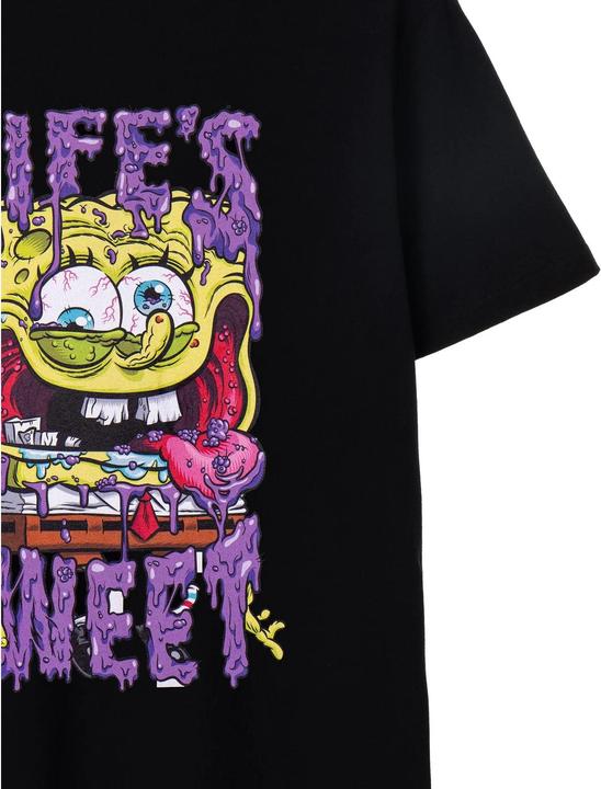 Actual product image Spongebob Squarepants Mens Life's Sweet T-Shirt (L)