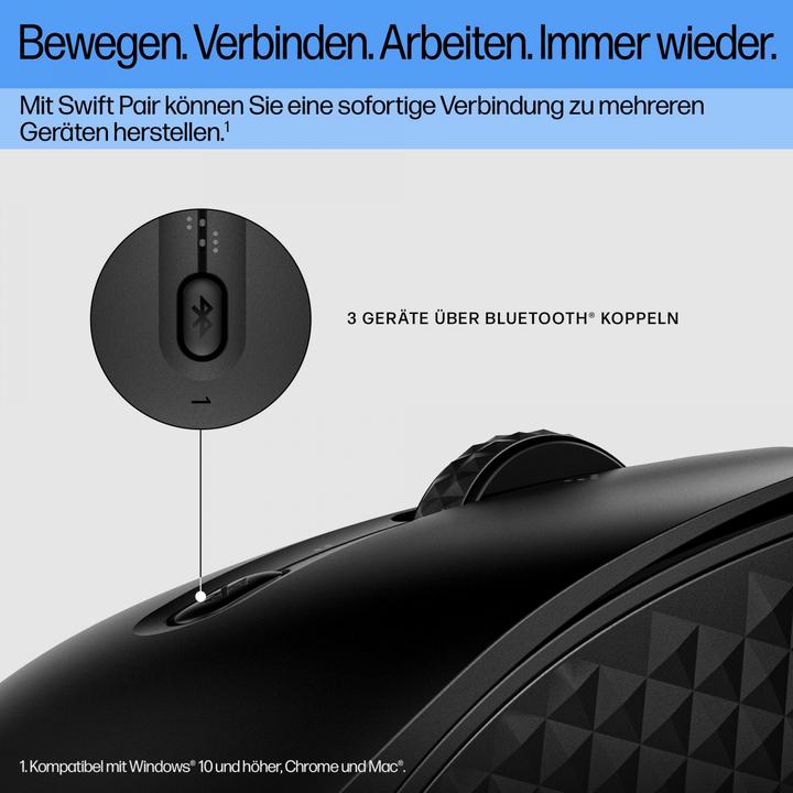 Produktbild HP 425 - Maus - programmierbar - 7 Taste (Kabellos)