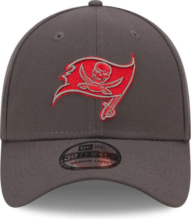 Actual product image New Era 39Thirty Cap - Tampa Bay Buccaneers charcoal - S/M (S, M)