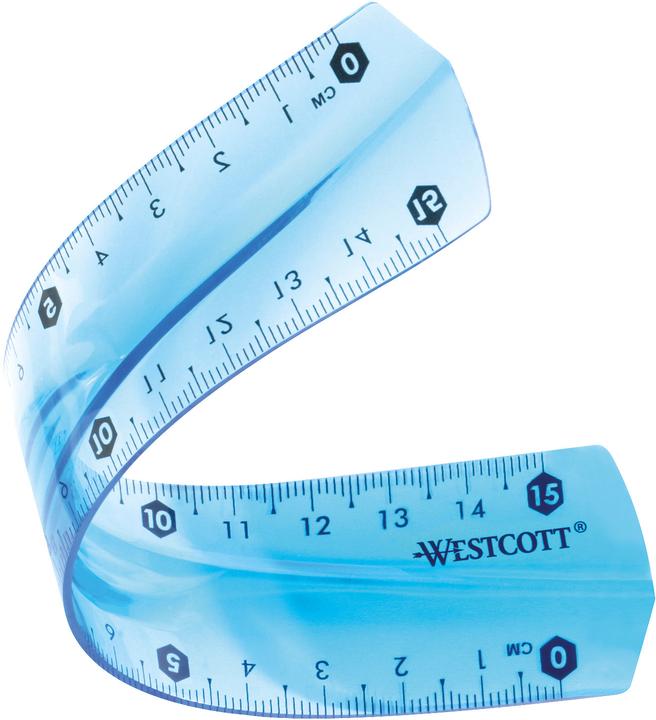 Produktbild Westcott Flexible Lineale (15 cm)
