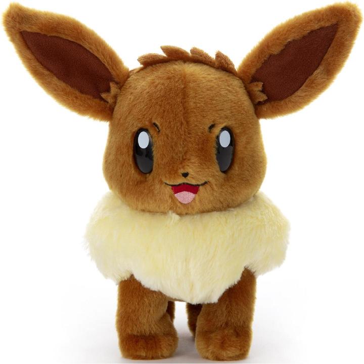 Actual product image Pokémon Eevee Fluffy Plush - 23 cm (23 cm)