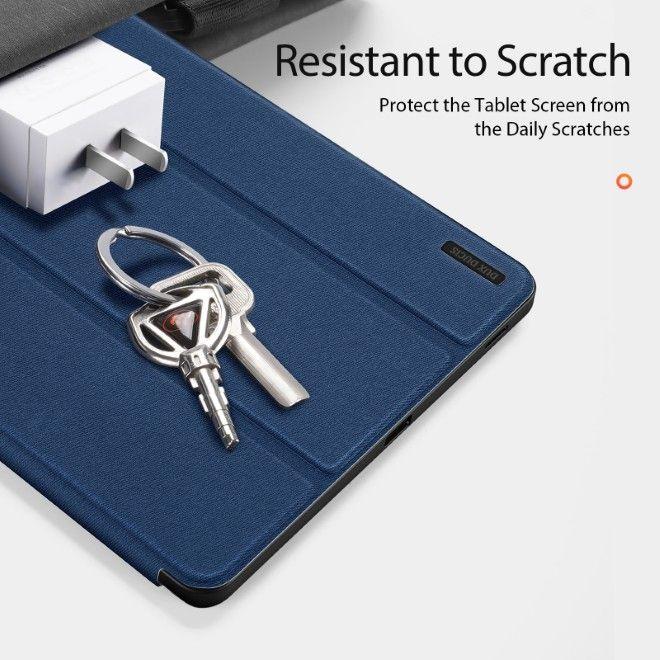 Actual product image Samsung Galaxy Tab S10 FE Plus - Ducis Domo Series, aufstellbares Flip-Etui, Blau (Samsung Galaxy Tab S10 FE+)