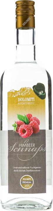 Produktbild Dolomiti Alpenfeinkost Dolomiti Himbeer Schnaps Premium