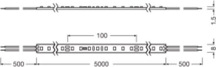 Actual product image Ledvance LS V -1500/840/5 (Neutral White, 500 cm, Indoor)