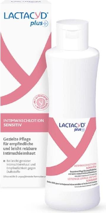 Image du produit Lactacyd Plus sensible (250 ml, Lotion de toilette intime)