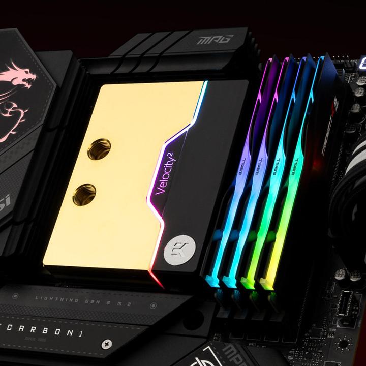 Produktbild EKWB EK Quantum Velocity²D-RGB AM5 Ni+gd 3831109895368