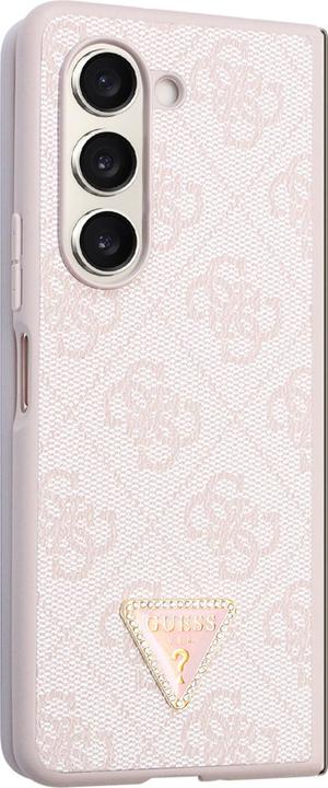 Image du produit Guess 4G Triangle Case Metal Logo pour F946B Samsung Galaxy Z Fold5 - rose (Samsung Galaxy Z Fold5)