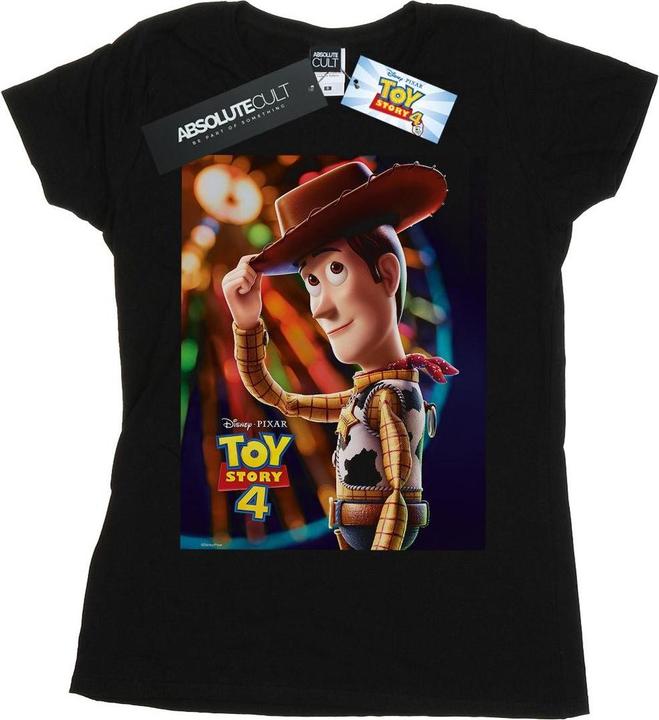 Disney Toy Story 4 Woody Poster TShirt (S)