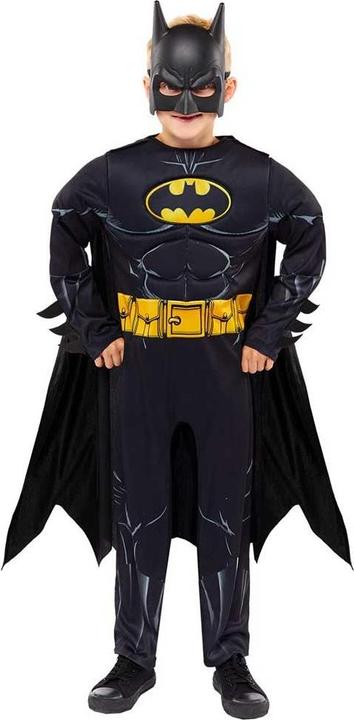 Produktbild Amscan Kinderkostüm Batman Comic Boys Alter 4-6 Jahre (4, 5, 6)