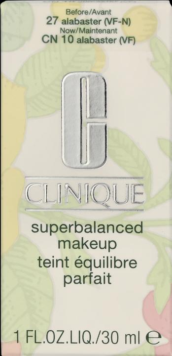 Actual product image Clinique Superbalanced (#CN10 Alabaster)