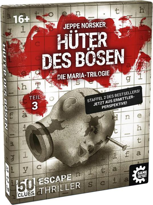 Actual product image Game Factory Clue's Keepers of the Evil (German)