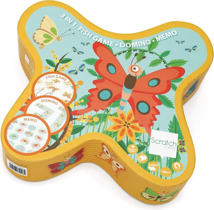 Immagine prodotto Scratch Giochi 3in1 farfalla (Tedesco)