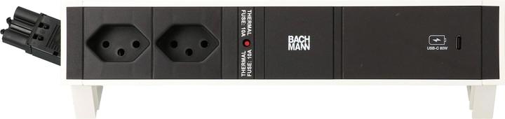 Image du produit Bachmann DESK 2 bâtis de prises de table, 2x T13, 1x USB C (2 x, Type 13, 0.20 m)