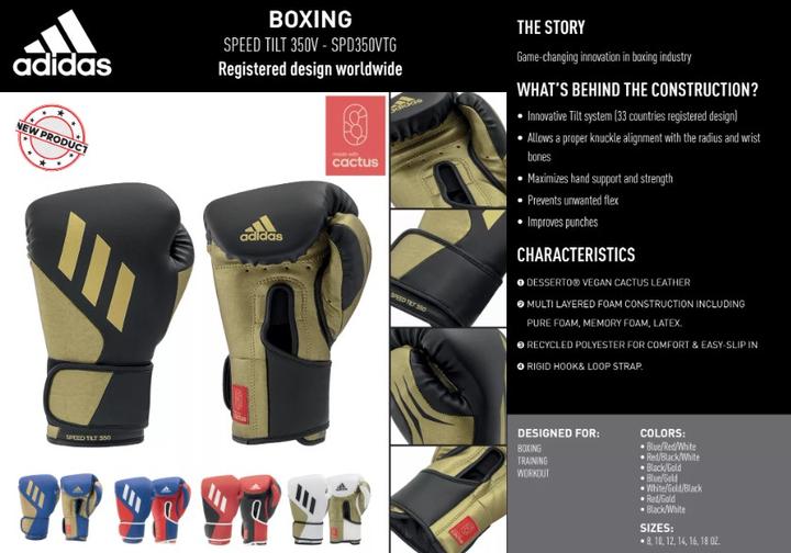 Actual product image adidas Speed Tilt 350V (14 OZ, One size)
