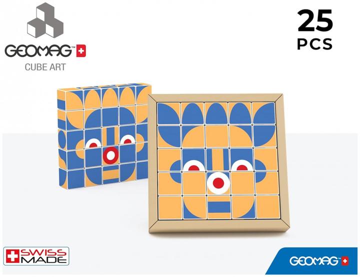 Actual product image Geomag Magicube Art Pattern 25 pcs