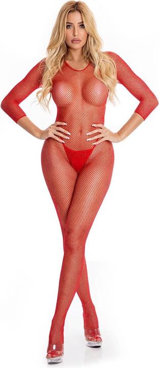 Actual product image Pink Lipstick Lingerie Risque Lingerie Red M (S/M)