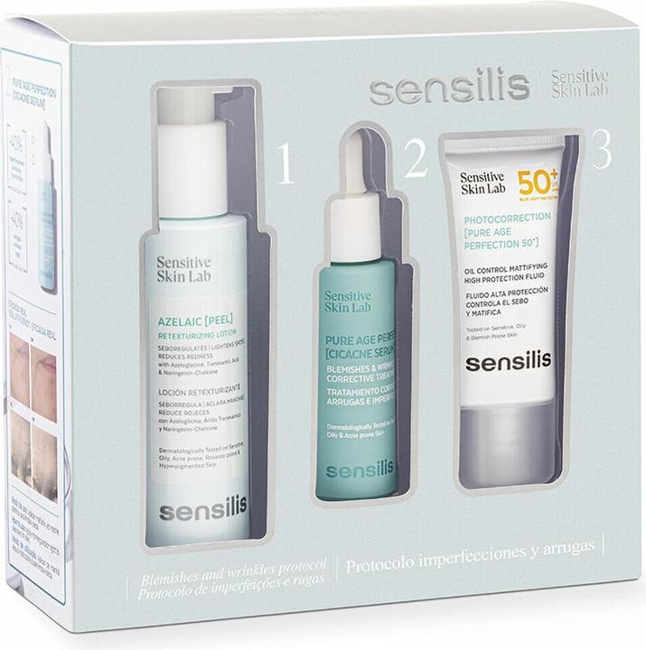 Immagine prodotto Sensilis Pure Age Perfect Protocol Set (Set per la cura del viso)