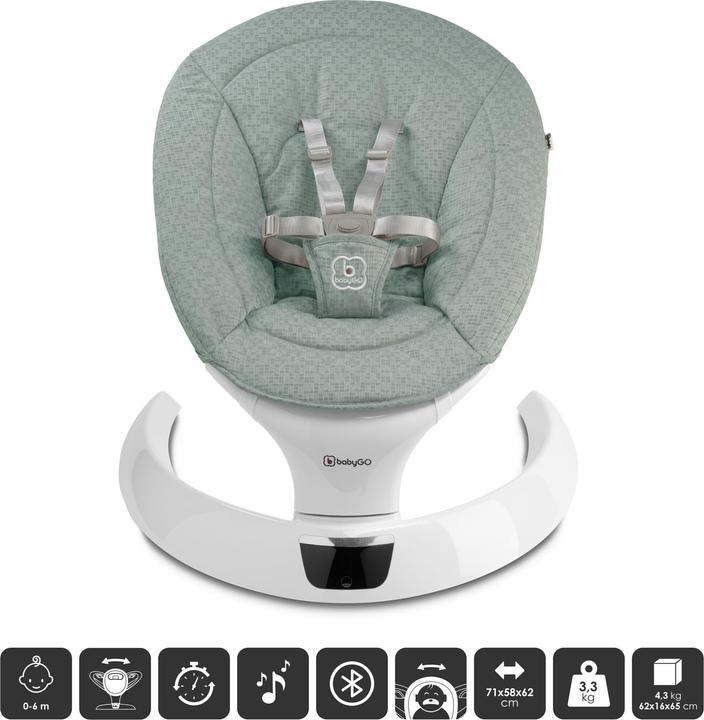 BabyGo Swing grün