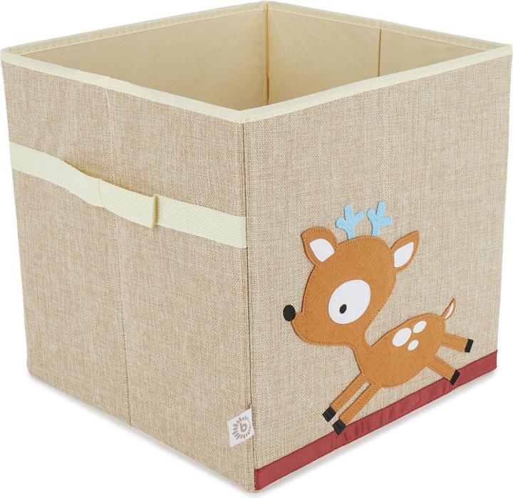 Produktbild Bieco Spielzeugbox Reh 32 x 32 x 32 cm