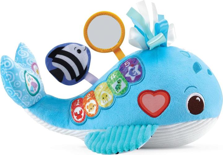 Image du produit VTech Océane, ma baleine musicale (bouteilles plastiques recyclées) (15 cm)