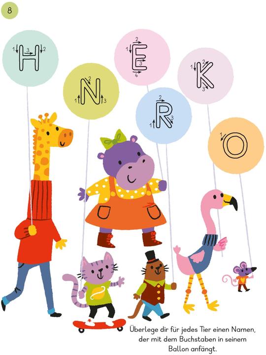 Produktbild Mein tierisches Buchstaben-Buch (4 - 6 Jahre)