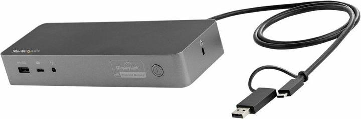 Image du produit StarTech .com Station d'accueil universelle pour ordinateur portable USB-C & USB 3.0 2x4K 100W PD (Port de connexion (propriétaire), 4 Ports)
