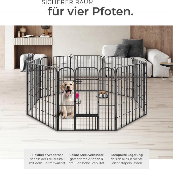 Actual product image tectake Puppy Playpen
