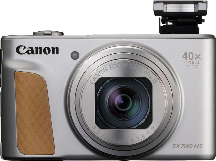 Produktbild Canon PowerShot SX740 HS Travel Kit (4.3 - 172 mm, 20.20 Mpx, 1/2,3'')