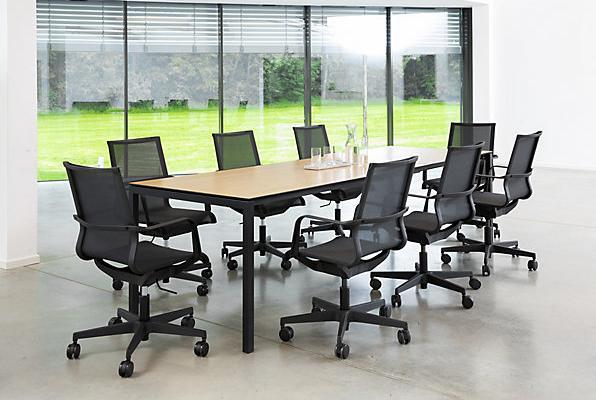 Image du produit Topstar Siège de bureau SITNESS LIFE 40, avec accoudoirs et articulation SITNESS, noir.